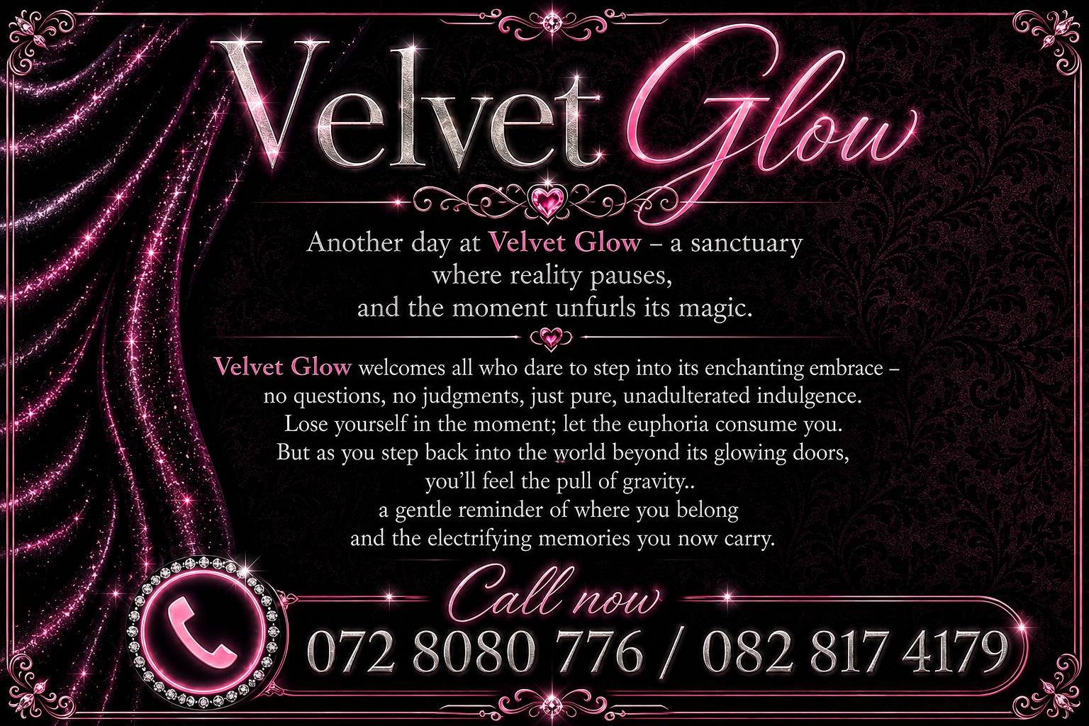 Velvet Glow Advert